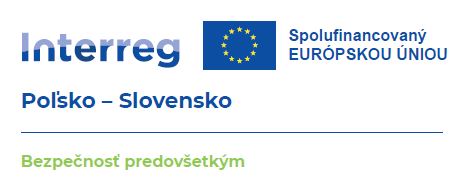 logo Projektu Interreg Poľsko - Slovensko spolufinancovaného Európskou úniou